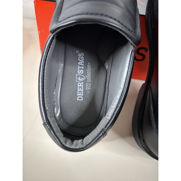 Deer Stags Casual Shoes Men\'s 14 Wide Black Greenpoint  Slip On Loafer New w Box main image 2